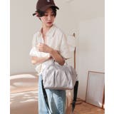 【旅行/軽量/2way】ギャザーポケット2WAYボストンバッグ | TRYSIL | 詳細画像3 