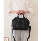 【旅行/軽量/2way】ギャザーポケット2WAYボストンバッグ | TRYSIL | 詳細画像6 