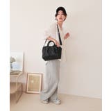 【旅行/軽量/2way】ギャザーポケット2WAYボストンバッグ | TRYSIL | 詳細画像8 