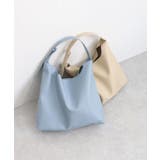 サックス | フェイクレザーワンショルダーバッグ | TRYSIL