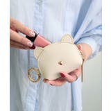 【プレゼント/コンパクト/小銭入れ】ネコキーケースポーチチャーム | TRYSIL | 詳細画像3 