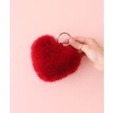 フェイクファーハートポーチチャーム | TRYSIL | 詳細画像4 