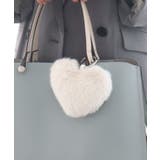 フェイクファーハートポーチチャーム | TRYSIL | 詳細画像5 