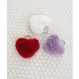 フェイクファーハートポーチチャーム | TRYSIL | 詳細画像8 