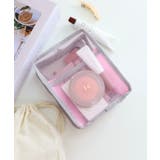 ピンク | メッシュスクエアポーチ縦型 | TRYSIL