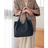 【デイリー/軽量/シーズンレス】ベルトハンドルＶカットトートバッグ | TRYSIL | 詳細画像6 