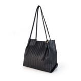 【コンパクト/デイリー/シーズンレス】編み込み風合皮ミニトートバッグ | TRYSIL | 詳細画像20 