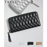 【収納力/たっぷり仕分け/プレゼント】キルティング長財布 | TRYSIL | 詳細画像1 