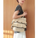 ナチュラル | フリルペーパートートバッグ | TRYSIL