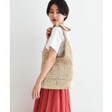 ナチュラル | リボン付きショルダーバッグ | TRYSIL