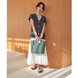 【ミディアムサイズ/デイリー/軽量】ウッドハンドルトートバッグ | TRYSIL | 詳細画像12 