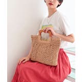 【ミディアムサイズ/デイリー/軽量】ウッドハンドルトートバッグ | TRYSIL | 詳細画像2 