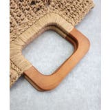 【ミディアムサイズ/デイリー/軽量】ウッドハンドルトートバッグ | TRYSIL | 詳細画像16 