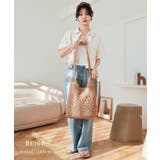 【デイリー/リゾート/カゴバッグ】ペーパーショルダーバッグ | TRYSIL | 詳細画像7 