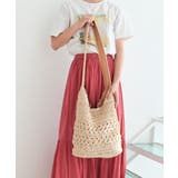 ナチュラル | 【デイリー/リゾート/カゴバッグ】ペーパーショルダーバッグ | TRYSIL