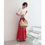 【カゴバッグ/デイリー/リゾート】ベルトハンドルペーパートートバッグ | TRYSIL | 詳細画像8 