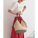 モカ | 【カゴバッグ/デイリー/リゾート】ベルトハンドルペーパートートバッグ | TRYSIL