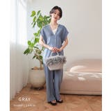 【カゴバッグ/リゾート/プレゼント】チュールフリルカゴバッグ | TRYSIL | 詳細画像3 