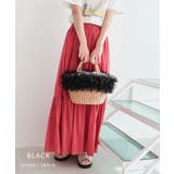 【カゴバッグ/リゾート/プレゼント】チュールフリルカゴバッグ | TRYSIL | 詳細画像6 