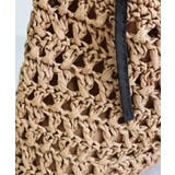 【カゴバッグ/リゾート/軽量】ペーパー×チュールフリルワンショルダーバッグ | TRYSIL | 詳細画像11 