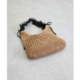 【カゴバッグ/リゾート/軽量】ペーパー×チュールフリルワンショルダーバッグ | TRYSIL | 詳細画像15 