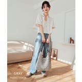 【カゴバッグ/リゾート/軽量】ペーパー×チュールフリルワンショルダーバッグ | TRYSIL | 詳細画像4 