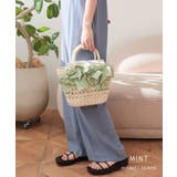 【カゴバッグ/リゾート/プレゼント】リボン装飾かごバッグ | TRYSIL | 詳細画像6 