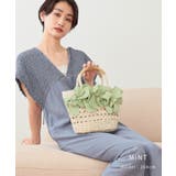 【カゴバッグ/リゾート/プレゼント】リボン装飾かごバッグ | TRYSIL | 詳細画像7 