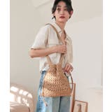 【カゴバッグ/リゾート/軽量】巾着ワンショルダーバッグ | TRYSIL | 詳細画像3 