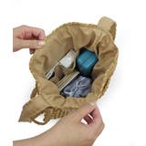 【カゴバッグ/リゾート/軽量】巾着ワンショルダーバッグ | TRYSIL | 詳細画像24 