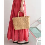 【カゴバッグ/リゾート/軽量】メタリックミックスペーパートートバッグ | TRYSIL | 詳細画像11 