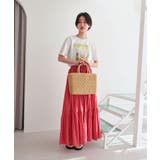 【カゴバッグ/リゾート/軽量】メタリックミックスペーパートートバッグ | TRYSIL | 詳細画像12 