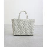 【カゴバッグ/リゾート/軽量】メタリックミックスペーパートートバッグ | TRYSIL | 詳細画像19 