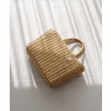 ゴールド | 【カゴバッグ/リゾート/軽量】メタリックミックスペーパートートバッグ | TRYSIL