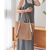 【カゴバッグ/A4/軽量】透かし編みペーパーシートトートバッグ | TRYSIL | 詳細画像10 