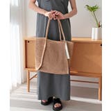 【カゴバッグ/A4/軽量】透かし編みペーパーシートトートバッグ | TRYSIL | 詳細画像11 