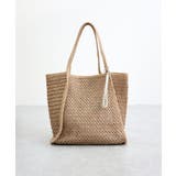 【カゴバッグ/A4/軽量】透かし編みペーパーシートトートバッグ | TRYSIL | 詳細画像15 