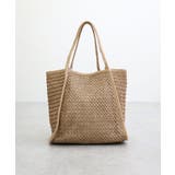 【カゴバッグ/A4/軽量】透かし編みペーパーシートトートバッグ | TRYSIL | 詳細画像18 