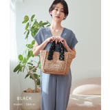 【カゴバッグ/リゾート/プレゼント】ハンドルフリルペーパートートバッグ | TRYSIL | 詳細画像2 