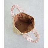 【カゴバッグ/リゾート/プレゼント】ハンドルフリルペーパートートバッグ | TRYSIL | 詳細画像13 