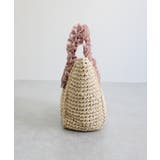 【カゴバッグ/リゾート/プレゼント】ハンドルフリルペーパートートバッグ | TRYSIL | 詳細画像16 