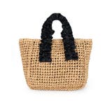 【カゴバッグ/リゾート/プレゼント】ハンドルフリルペーパートートバッグ | TRYSIL | 詳細画像18 