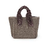 【カゴバッグ/リゾート/プレゼント】ハンドルフリルペーパートートバッグ | TRYSIL | 詳細画像19 