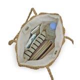 【カゴバッグ/リゾート/軽量】ハートモチーフ編みペーパートートバッグ | TRYSIL | 詳細画像23 