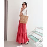 【カゴバッグ/リゾート/軽量】ハートモチーフ編みペーパートートバッグ | TRYSIL | 詳細画像8 