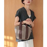 【カゴバッグ/リゾート/軽量】口元巾着ハンドルテープペーパートートバッグ | TRYSIL | 詳細画像11 