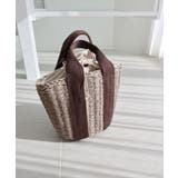 【カゴバッグ/リゾート/軽量】口元巾着ハンドルテープペーパートートバッグ | TRYSIL | 詳細画像13 