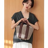 【カゴバッグ/リゾート/軽量】口元巾着ハンドルテープペーパートートバッグ | TRYSIL | 詳細画像16 