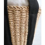 【カゴバッグ/リゾート/軽量】口元巾着ハンドルテープペーパートートバッグ | TRYSIL | 詳細画像16 