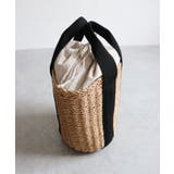 【カゴバッグ/リゾート/軽量】口元巾着ハンドルテープペーパートートバッグ | TRYSIL | 詳細画像17 